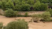 Çermik'te aşırı yağış ve dolu kabusu Ekili araziler ile yollar sular altında kaldı