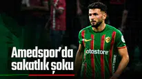 Amedspor'a büyük şok: Yıldız isim 1 ay sahalardan uzak kalacak