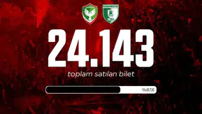 Amedspor Bodrum FK maçı bilet satışı yüzde 87'yi geçti: Taraftardan dev destek