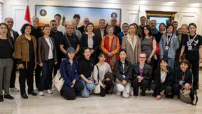 Diyarbakır’da dünya sahnesi! Uluslararası heyet ağırlandı