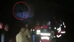 Diyarbakır Kulp Çayı'nda mahsur kalan vatandaş 5 saatte kurtarıldı