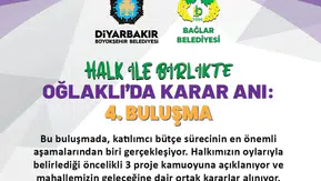Diyarbakır'da vatandaş oyunu kullandı: Katılımcı bütçe oylama sonuçları açıklanıyor
