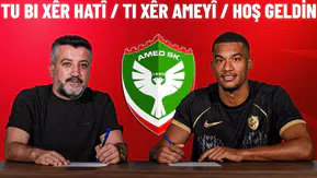 Amedspor'da imzalar atıldı: Yeni sezonda kale Fildişili file bekçisine emanet