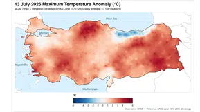 Anomali Diyarbakır'ı vurdu: Mevsim normalleri çok geride kaldı
