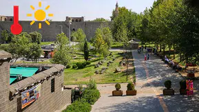 Diyarbakır'da 17 ilçenin sıcaklık raporu belli oldu: Hava yine alev gibi