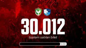 Amedspor Erzurumspor maçı kapalı gişe: Rekor kırıldı, geriye bir bilet bile kalmadı