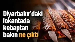 Diyarbakır'daki lokantada kebabın içinden bakın ne çıktı: Bakanlık ifşa etti