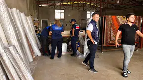 Diyarbakır'da halı yıkama fabrikalarına baskın: 5 iş yeri mühürlendi