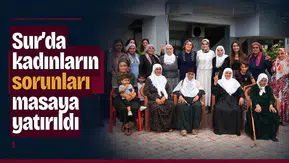 Sur'da kadın buluşması: Çarıklı Mahallesi'nde sorunlar masaya yatırıldı