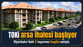 TOKİ arsa ihalesi başlıyor: Diyarbakır'daki 6 taşınmaz bugün satışta, işte ilçe ilçe listesi