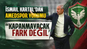Fenerbahçe Teknik Direktörü İsmail Kartal'dan Amedspor yorumu: Kapanmayacak fark yok