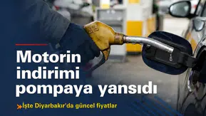 Motorin indirimi pompaya yansıdı: Diyarbakır'da güncel akaryakıt fiyatları belli oldu