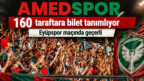 Amedspor'dan taraftara duyuru: 160 kişiye bilet tanımlanacak