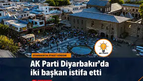 AK Parti Diyarbakır'da iki istifa birden: Dikkat çeken mesajlar
