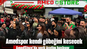 Amedspor kendi göbeğini kesecek: AmedStore'da yerli üretim başlıyor