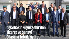 Diyarbakır Büyükşehir'den DTSO'ya tebrik ziyareti: Kent ekonomisi masada