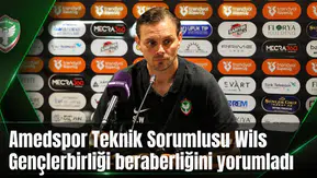 Amedspor Teknik Sorumlusu Wils Gençlerbirliği beraberliğini yorumladı