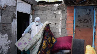 Diyarbakır'da çöp ev temizlendi: Bakım desteği verildi