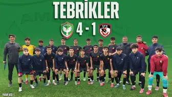 Amedspor'da U14 finallere kaldı: U19 şansını sonraki maça bıraktı
