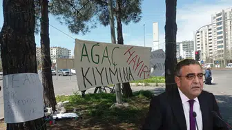 Diyarbakır'da ağaç sökümüne tepki gösteren vatandaşlara Tanrıkulu'ndan destek