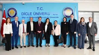 Diyarbakır’ın tanıtımı masaya yatırıldı: DİTAV'dan Dicle Üniversitesi'ne ziyaret
