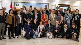 Diyarbakır’da dünya sahnesi! Uluslararası heyet ağırlandı