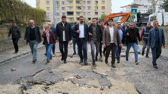 Eşbaşkan Hatun selin vurduğu Silvan'da altyapı mesajı verdi