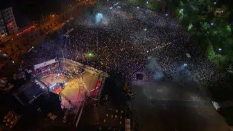Amedspor kutlamalarında kullanılan dron sayısı dudak uçuklattı