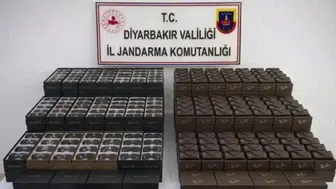 Diyarbakır'da kaçakçılık operasyonu: Gözlükten termosa her şey var