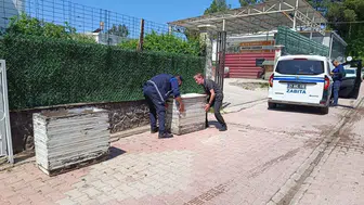 Diyarbakır'da kaldırım işgaline belediye geçit vermedi