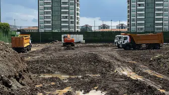 Amedspor'un tesisleri şantiyeye döndü: Çim saha için hummalı bir çalışma var