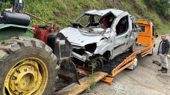 Kastamonu'da uçuruma yuvarlanıp hayatını kaybeden Diyarbakırlı gencin aracı 7 saatte çıkarıldı