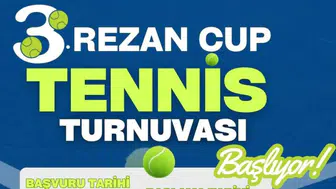 Diyarbakır'da kortlar şenlenecek: Rezan Cup tenis turnuvası başlıyor