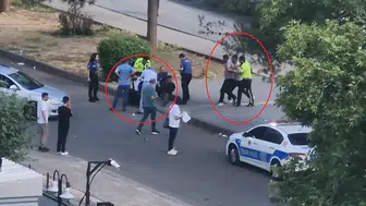 Diyarbakır Adliyesi önünde çekim gerginliği Polise saldıran 4 şahıs gözaltına alındı