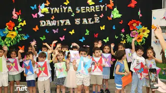 Zarokistan'da yıl sonu coşkusu: Öğrenciler karne sevincini yaşadı