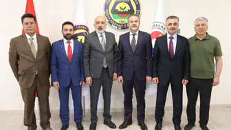 Duhok heyeti Diyarbakır'a geldi: Ticaret hacmi ve sınır kapıları masaya yatırıldı