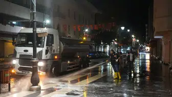 Diyarbakır Sur'un sokaklarında leylak kokulu temizlik: Her gece pırıl pırıl yapılıyor
