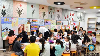 Diyarbakır'da çocuklara müjde: Ücretsiz atölyelerde hem öğrenme hem eğlenme fırsatı