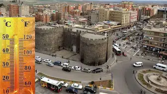 Diyarbakır'da hava cayır cayır yakıyor: Bir nokta 42 dereceyi görecek