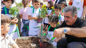 Diyarbakır'da minik bahçıvanlar sahada: Toprakla buluştular, sertifika aldılar