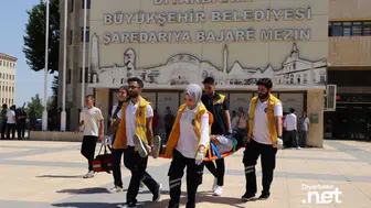 Diyarbakır Büyükşehir Belediyesi'nde kritik 30 dakika: Senaryo gerçeği aratmadı