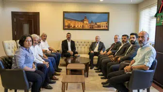 Gelecek Partisi Diyarbakır Büyükşehir Belediyesi'nde: İşte ziyarette konuşulanlar