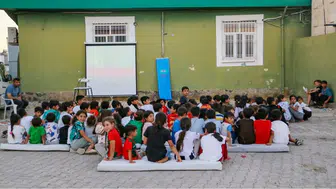 Yenişehir'de çocuklara yaz hediyesi: Spor, oyun ve sinema bir arada