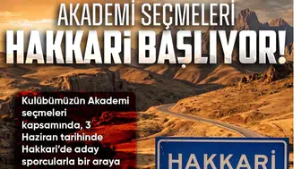 Amedspor Akademi Hakkari'de yetenek avında: Tarih açıklandı