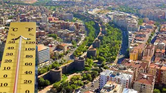 Diyarbakır'da ateşten günler: En sıcak ilçesi diğerlerine fark atıyor