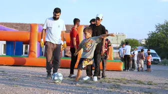 Ekranlara veda, sokaklara merhaba: Diyarbakır'daki etkinlikte çocuklar şendi!