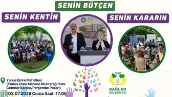 Bağlar'da karar vakti: Halkın oylarıyla belirlenen 3 proje cuma günü açıklanıyor