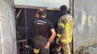Kayapınar’da marangoz atölyesinde korkutan yangın İki kişi hastaneye kaldırıldı