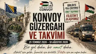 Filistin'e umut taşıyan konvoy Diyarbakır'a geliyor: Miting tarihi duyuruldu