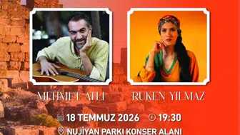 Diyarbakır'da ücretsiz konserde iki ünlü isim sahne alacak: Müzik ziyafeti sunulacak